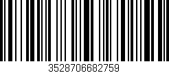 Código de barras (EAN, GTIN, SKU, ISBN): '3528706682759'