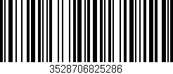 Código de barras (EAN, GTIN, SKU, ISBN): '3528706825286'