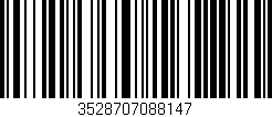 Código de barras (EAN, GTIN, SKU, ISBN): '3528707088147'