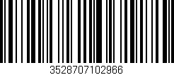 Código de barras (EAN, GTIN, SKU, ISBN): '3528707102966'
