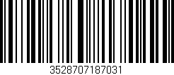 Código de barras (EAN, GTIN, SKU, ISBN): '3528707187031'