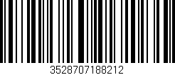 Código de barras (EAN, GTIN, SKU, ISBN): '3528707188212'