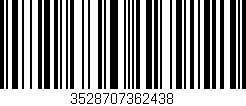 Código de barras (EAN, GTIN, SKU, ISBN): '3528707362438'