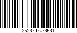 Código de barras (EAN, GTIN, SKU, ISBN): '3528707476531'