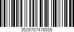 Código de barras (EAN, GTIN, SKU, ISBN): '3528707476555'
