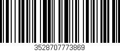 Código de barras (EAN, GTIN, SKU, ISBN): '3528707773869'