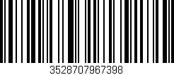 Código de barras (EAN, GTIN, SKU, ISBN): '3528707967398'