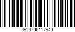 Código de barras (EAN, GTIN, SKU, ISBN): '3528708117549'