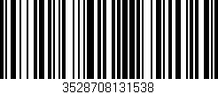 Código de barras (EAN, GTIN, SKU, ISBN): '3528708131538'