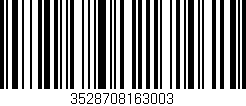 Código de barras (EAN, GTIN, SKU, ISBN): '3528708163003'