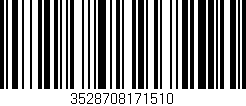 Código de barras (EAN, GTIN, SKU, ISBN): '3528708171510'