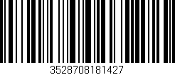 Código de barras (EAN, GTIN, SKU, ISBN): '3528708181427'