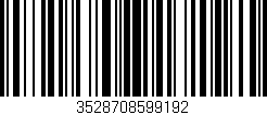 Código de barras (EAN, GTIN, SKU, ISBN): '3528708599192'