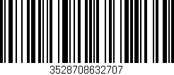 Código de barras (EAN, GTIN, SKU, ISBN): '3528708632707'