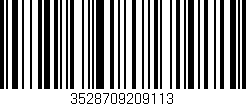 Código de barras (EAN, GTIN, SKU, ISBN): '3528709209113'