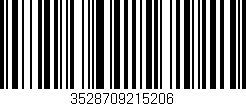 Código de barras (EAN, GTIN, SKU, ISBN): '3528709215206'