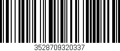 Código de barras (EAN, GTIN, SKU, ISBN): '3528709320337'