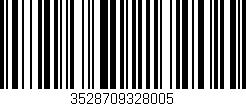 Código de barras (EAN, GTIN, SKU, ISBN): '3528709328005'