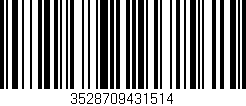 Código de barras (EAN, GTIN, SKU, ISBN): '3528709431514'