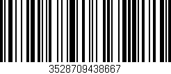 Código de barras (EAN, GTIN, SKU, ISBN): '3528709438667'