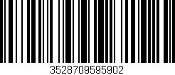 Código de barras (EAN, GTIN, SKU, ISBN): '3528709595902'