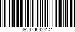 Código de barras (EAN, GTIN, SKU, ISBN): '3528709833141'