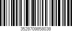 Código de barras (EAN, GTIN, SKU, ISBN): '3528709858038'