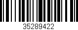 Código de barras (EAN, GTIN, SKU, ISBN): '35289422'