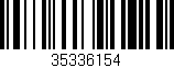 Código de barras (EAN, GTIN, SKU, ISBN): '35336154'