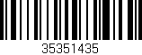 Código de barras (EAN, GTIN, SKU, ISBN): '35351435'