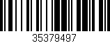 Código de barras (EAN, GTIN, SKU, ISBN): '35379497'