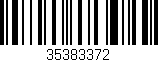 Código de barras (EAN, GTIN, SKU, ISBN): '35383372'