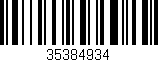 Código de barras (EAN, GTIN, SKU, ISBN): '35384934'