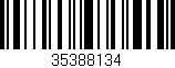 Código de barras (EAN, GTIN, SKU, ISBN): '35388134'