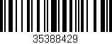 Código de barras (EAN, GTIN, SKU, ISBN): '35388429'