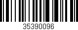 Código de barras (EAN, GTIN, SKU, ISBN): '35390096'