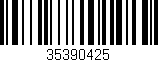 Código de barras (EAN, GTIN, SKU, ISBN): '35390425'