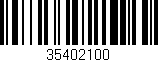 Código de barras (EAN, GTIN, SKU, ISBN): '35402100'