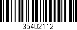 Código de barras (EAN, GTIN, SKU, ISBN): '35402112'