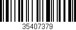 Código de barras (EAN, GTIN, SKU, ISBN): '35407379'