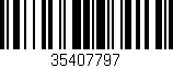 Código de barras (EAN, GTIN, SKU, ISBN): '35407797'