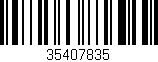 Código de barras (EAN, GTIN, SKU, ISBN): '35407835'
