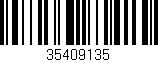 Código de barras (EAN, GTIN, SKU, ISBN): '35409135'