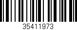 Código de barras (EAN, GTIN, SKU, ISBN): '35411973'