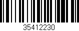Código de barras (EAN, GTIN, SKU, ISBN): '35412230'