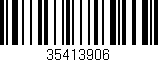 Código de barras (EAN, GTIN, SKU, ISBN): '35413906'