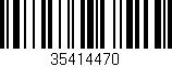 Código de barras (EAN, GTIN, SKU, ISBN): '35414470'