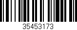 Código de barras (EAN, GTIN, SKU, ISBN): '35453173'