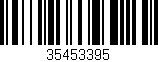 Código de barras (EAN, GTIN, SKU, ISBN): '35453395'