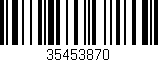 Código de barras (EAN, GTIN, SKU, ISBN): '35453870'